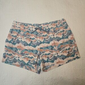 North Face Women's Class V Pull On Shorts Dry Print 4"‎ Inseam XXL 2X NWT